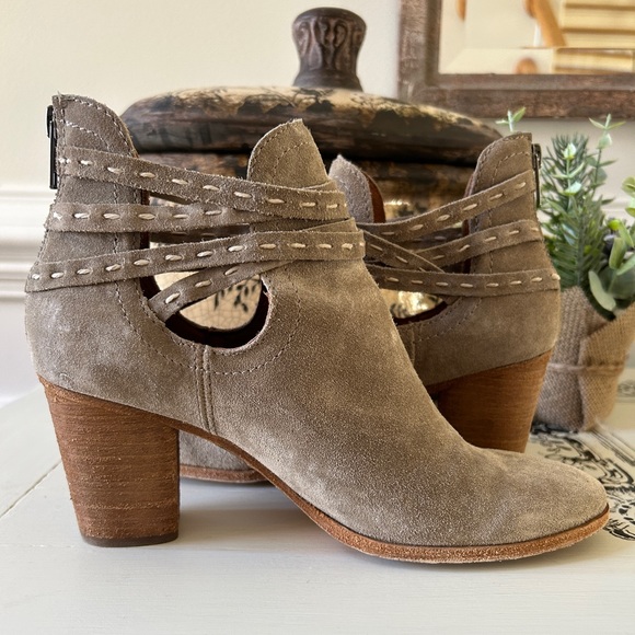 FRYE Naomi Pickstitch Shootie Ankle Boot 8.5 M - Picture 5 of 15